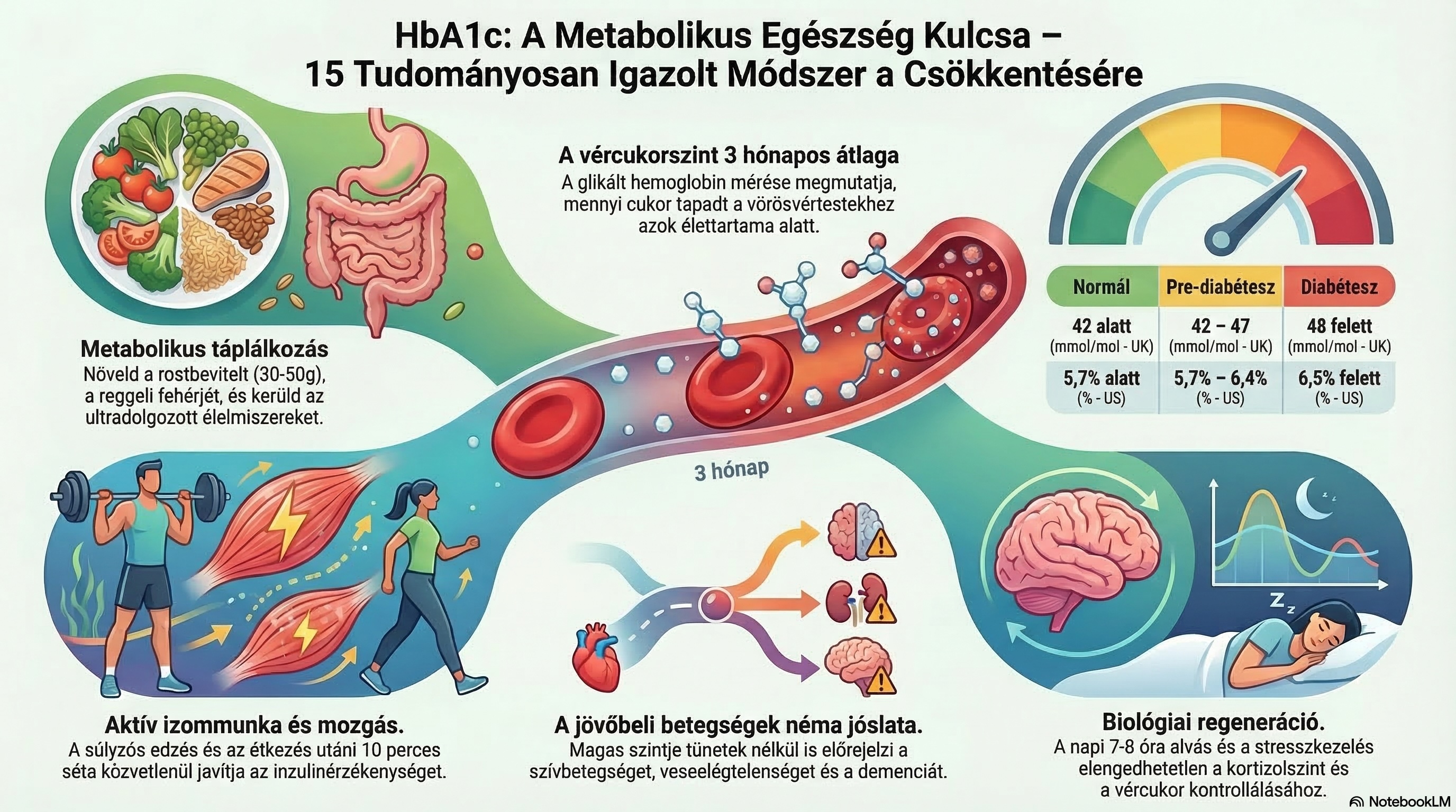 A HbA1c csökkentése — tudományosan megalapozott módszerek
